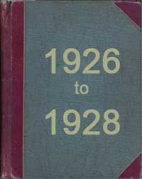 Minute Book 1926 to 1928